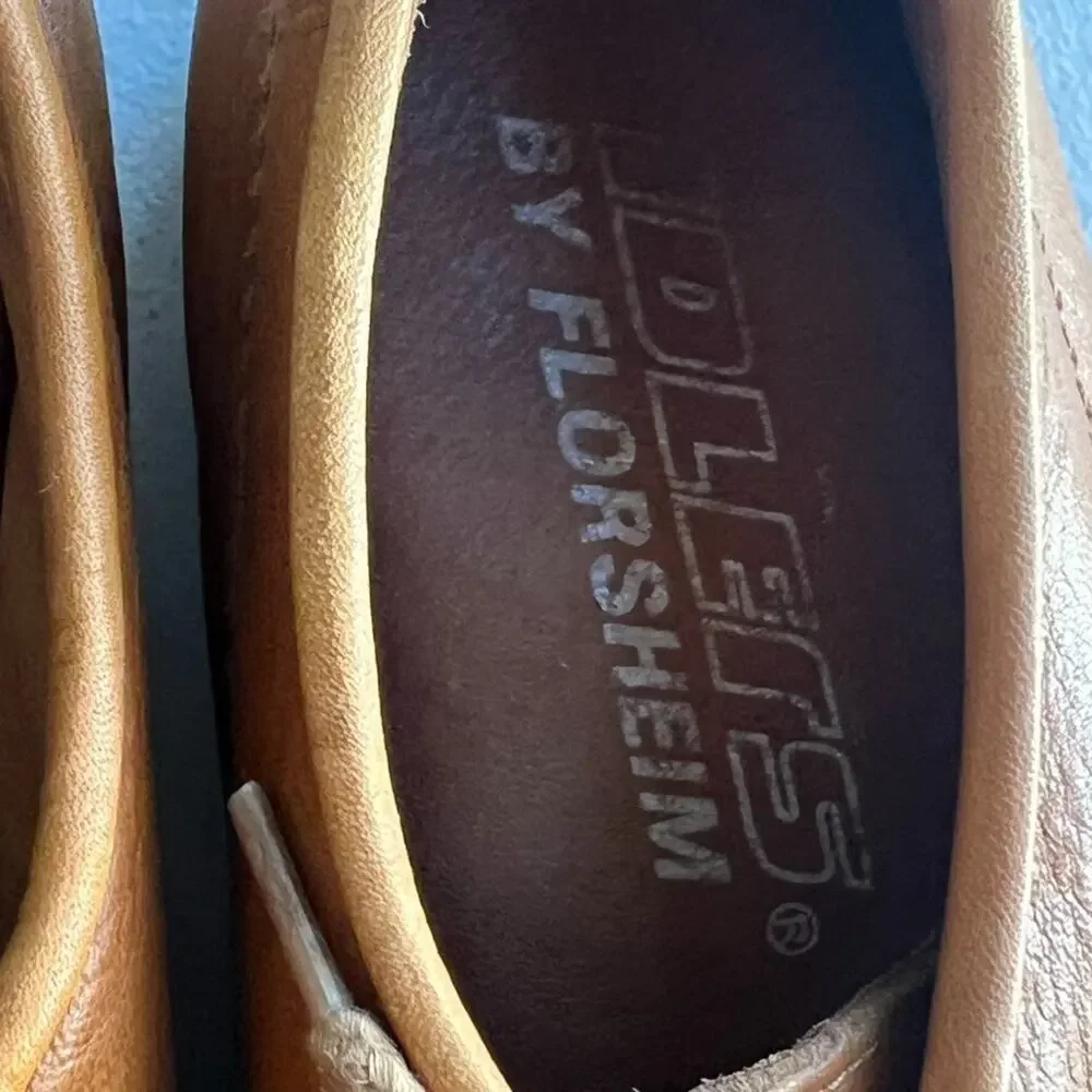 Florsheim Idlers Shoes Mens Size 8M Brown Soft Leather Loafer Casual Style 70711